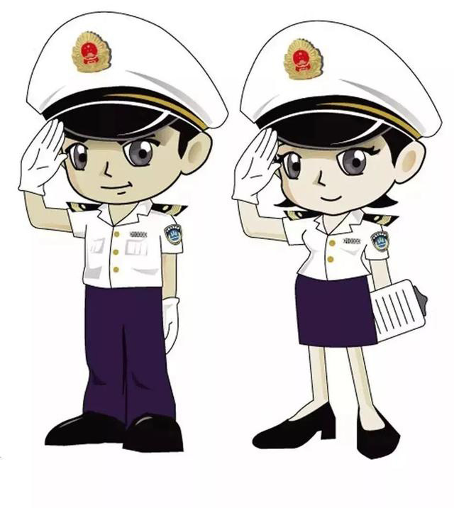 卡通监管人员健健康康