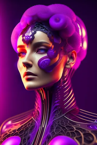 机器人大脑概念画