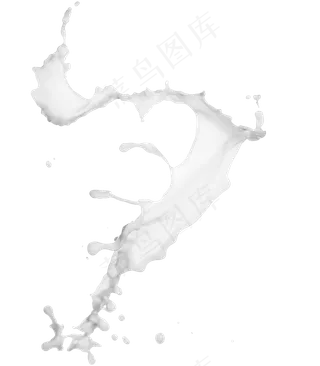 白色牛奶免扣PNG素材