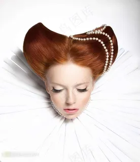 个性欧美范美女头像图片