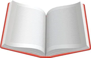 打开的书 PNG免抠