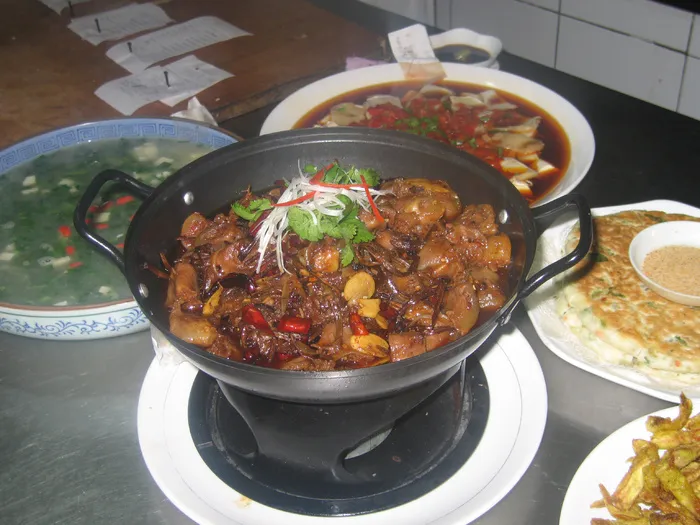 干锅牛肉36元