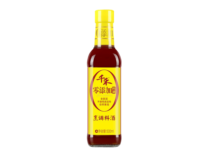 千禾_零添加料酒超市商品白底图免抠实物摄影png格式图片透明底