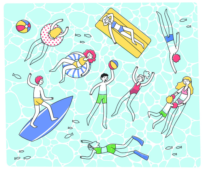 扁平化人物场景办公互联网等距ai矢量设计网页海报UI素材插画