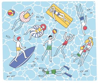 扁平化人物场景办公互联网等距ai矢量设计网页海报UI素材插画