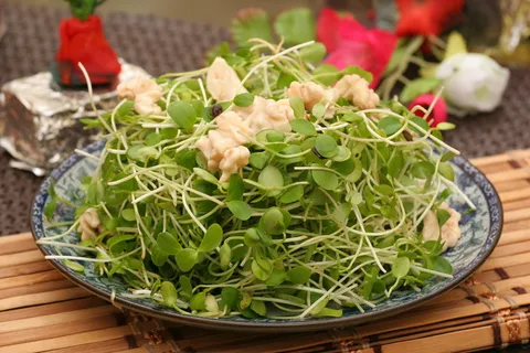 香椿苗拌鲜仁16元