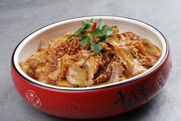 川菜湘菜高清菜谱 豆皮涮牛肚 38 份