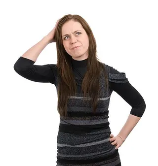 有思想的女人 PNG免抠