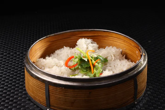 圆笼糯米骨 (2)
