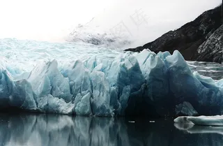 南极冰川图片