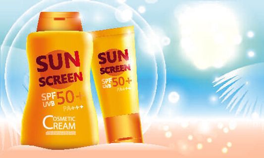 设计化妆品样品素材