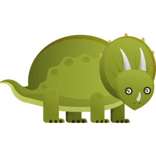 卡通恐龙生日宝宝宴派对素材恐龙派对免扣素材