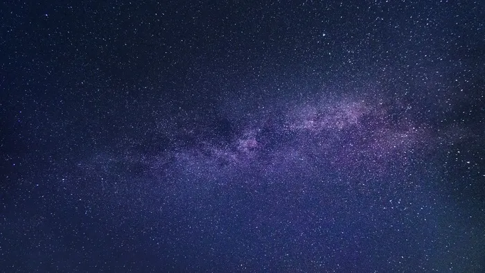 黑色星空摄影素材