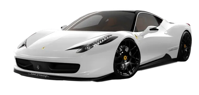 透明跑车素材小车汽车免扣素材PNG