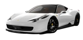 透明跑车素材小车汽车免扣素材PNG