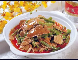 89LC-122贡菜拌腰片