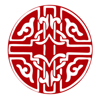 红色喜庆简约风传统吉祥纹样纹路纹理免扣PNG素材图片 (46)