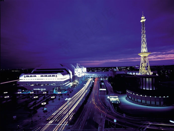 城市壁纸灯红酒绿