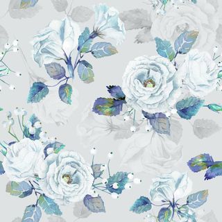 花卉唯美手绘花朵面料纹理手机壳布料面料印花服装矢量图案素材