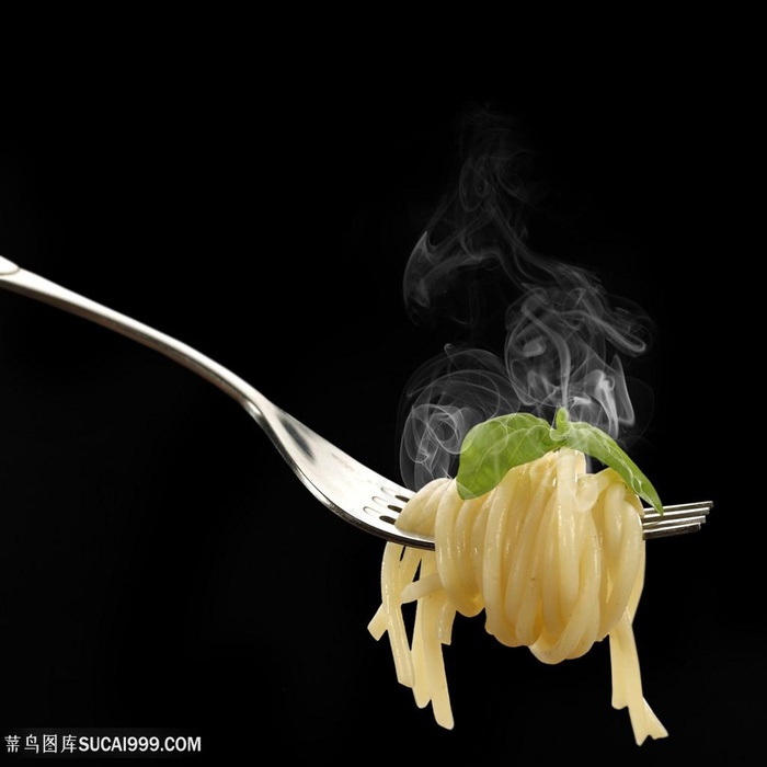 意大利面特写高清图