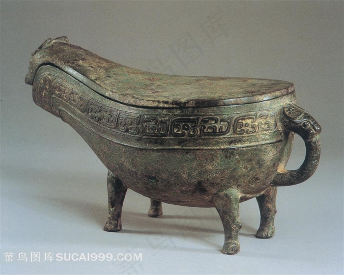 高清青铜酒器摄影素材