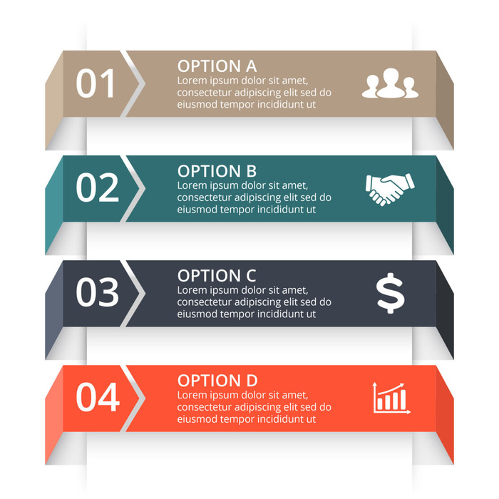 数据图表统计图形分析分类商务会议办公图标PSD模板素材