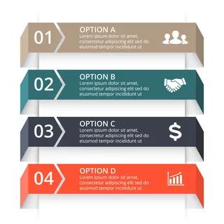 数据图表统计图形分析分类商务会议办公图标PSD模板素材