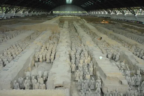 秦始皇兵马俑图片 秦始皇兵马俑图片