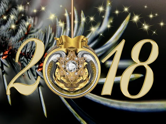 2018新年节日图片素材