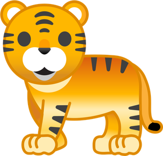小老虎素材卡通动物