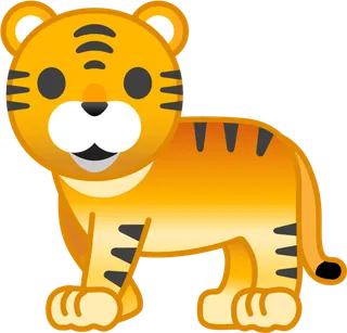 小老虎素材卡通动物
