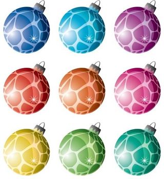 圣诞球小玩意免抠