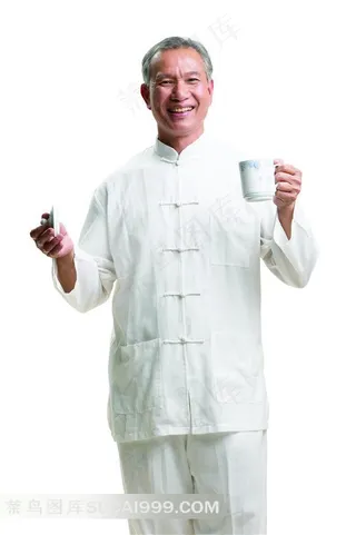 端茶杯的太极老人