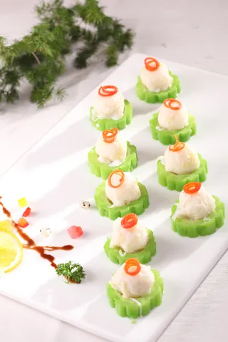 水晶萝卜丸子 (2)