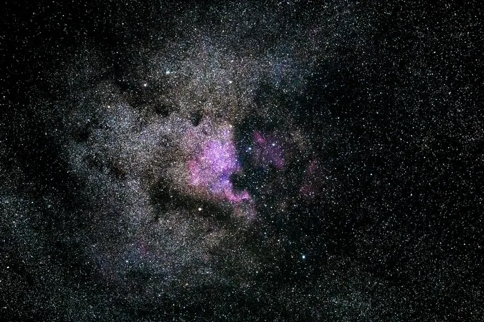 黑色星空摄影素材