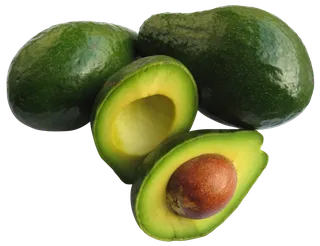 牛油果切开水果