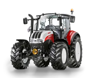 白红拖拉机现代农业