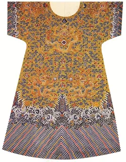 古代帝王朝服服饰样式花纹美图素材