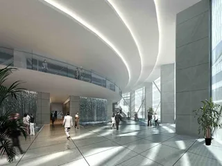 3D立体空间展示背景