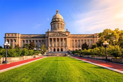 欧式城堡建筑高清摄影图片