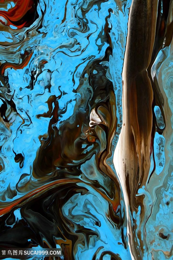 水彩时尚艺术油画