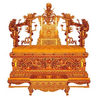 01 (1)实物免抠元素 免抠摄影 古风 传统素材 龙椅