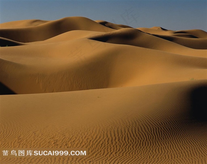 漂亮的沙漠风光摄影素材