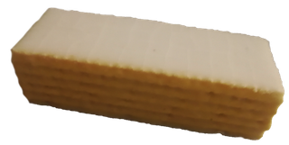 海盐芝士减脂威化饼干蛋白棒免抠摄影元素素材