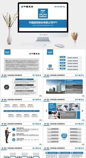 中国建筑股份有限公司ppt预览图