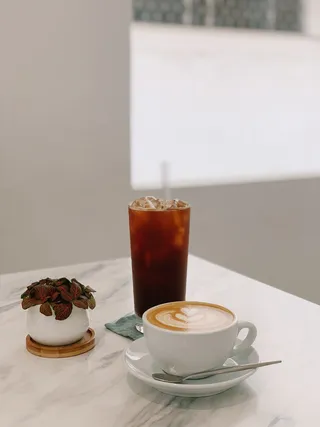 黑色美味咖啡摄影素材