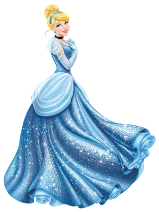 卡通人物迪士尼公主系列免抠贴图白雪公主睡美人灰姑娘PNG素材