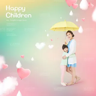 彩色梦想儿童背景