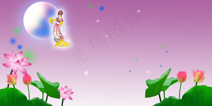 中秋节背景素材图片