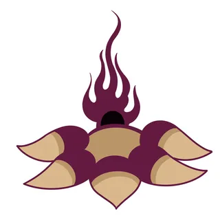 复古中国风国潮敦煌花纹花草插画手绘装饰小元素PSD素材